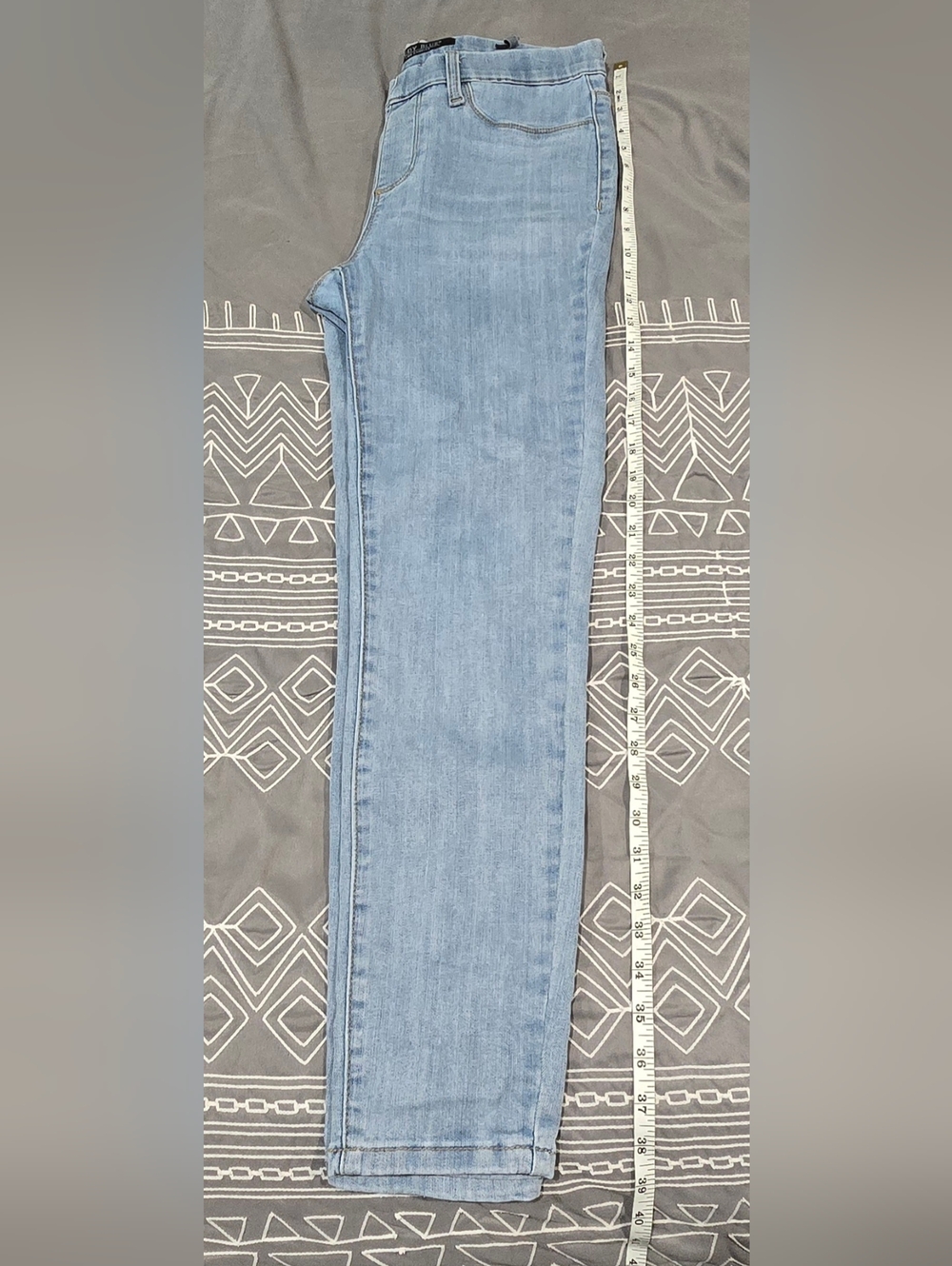 Judy Blue Midrise Pullon Skinny Jeans Size 11/30 - Picture 2 of 8